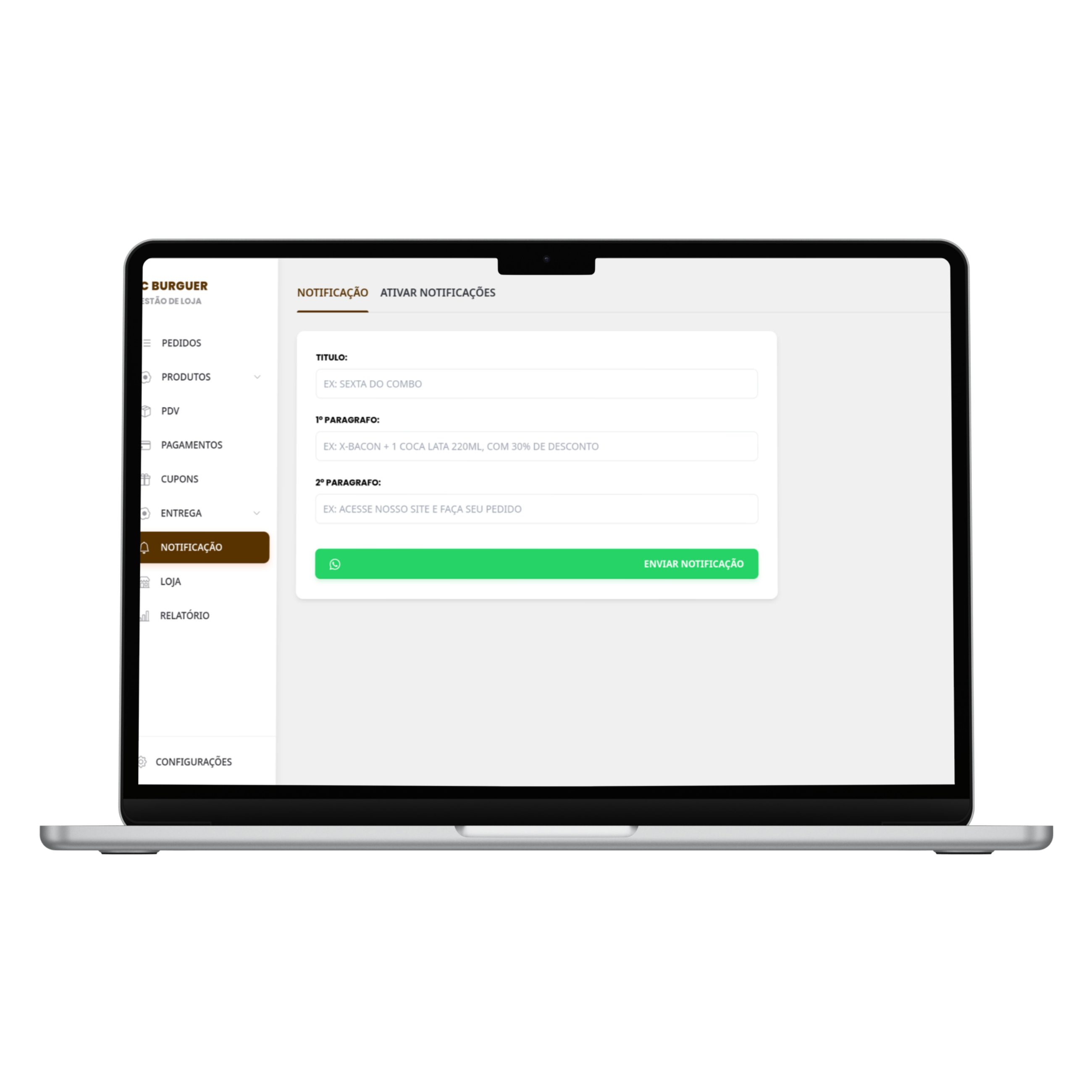 Imagem de Envio de notificações